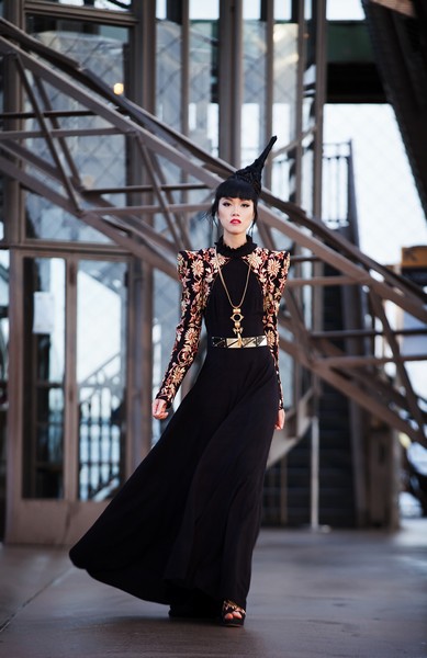 Unconventional Catwalk Took Over Paris The Phenomenal Success of Jessia Minh Anhs Autumn Fashion Show Atop the Eiffel Tower